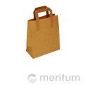 Torba papierowa brązowa eko 22x11x31/UP/250szt
